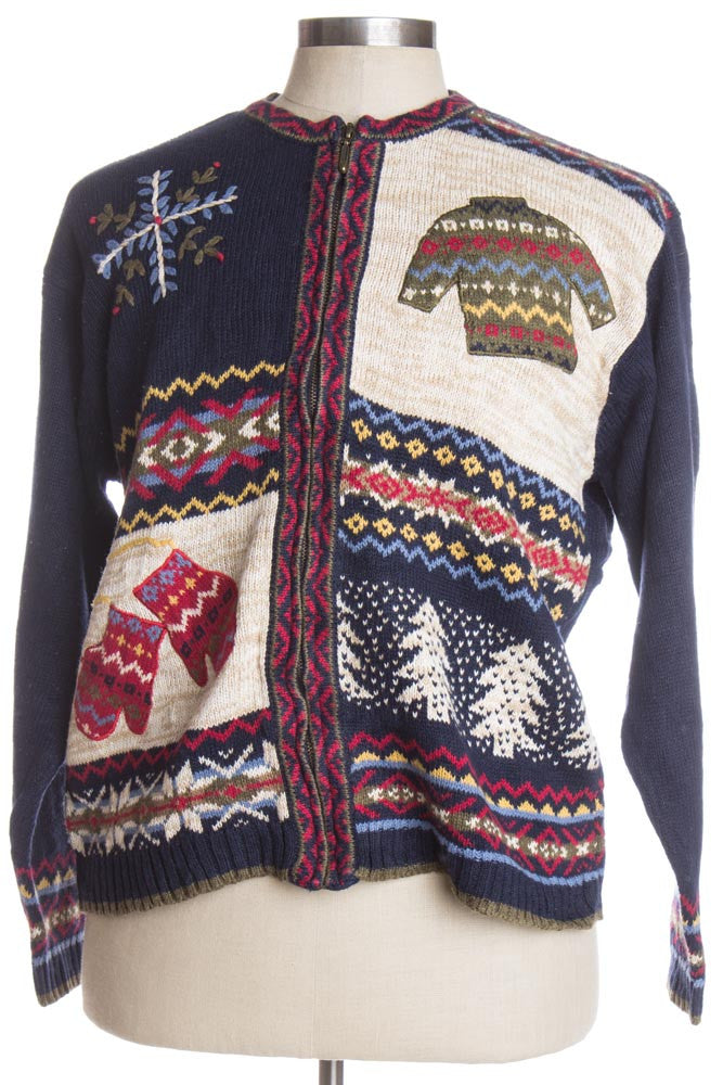 Multicolor Ugly Christmas Cardigan 39915