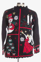 Black Ugly Christmas Cardigan 40374