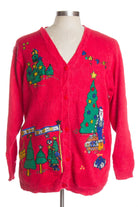 Red Ugly Christmas Cardigan 40794