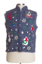 Blue Ugly Christmas Vest 41062