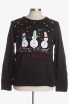 Black Ugly Christmas Pullover 41129