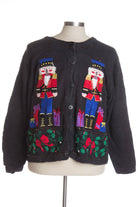 Black Ugly Christmas Cardigan 41299