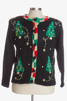 Black Ugly Christmas Cardigan 41518