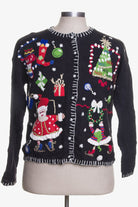 Black Ugly Christmas Cardigan 41547