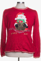 Red Ugly Christmas Pullover 41553