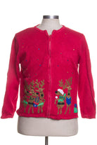 Red Ugly Christmas Cardigan 41564