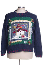 Blue Ugly Christmas Pullover 41600