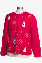 Red Ugly Christmas Cardigan 41605