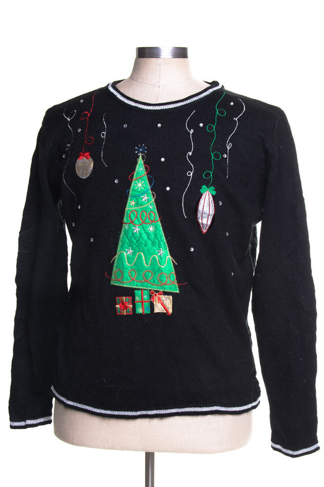 Black Ugly Christmas Pullover 41611