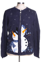 Blue Ugly Christmas Cardigan 41613
