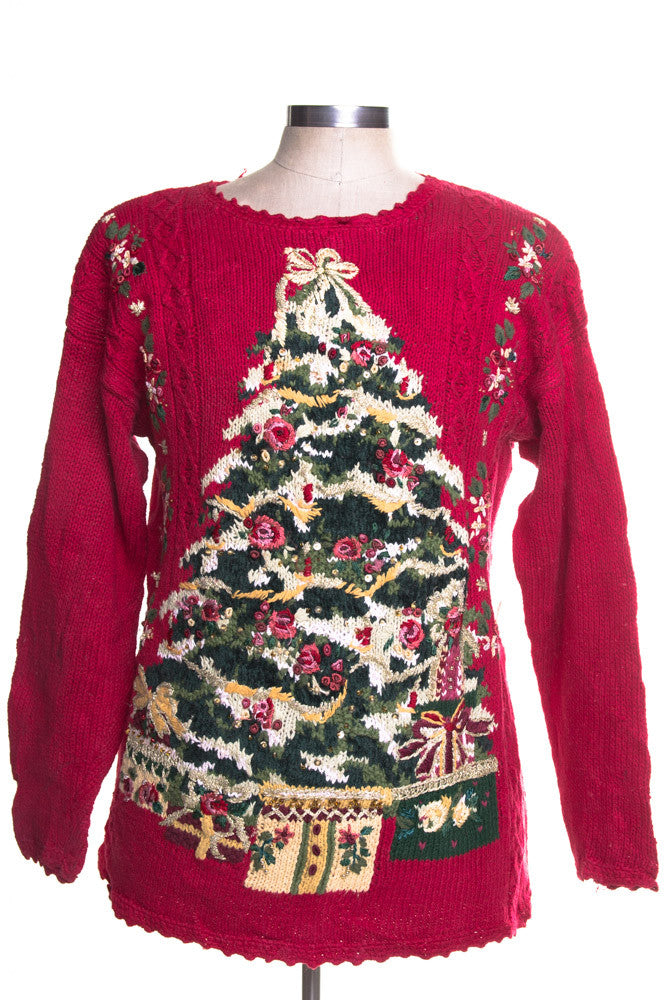 Red Ugly Christmas Pullover 41642