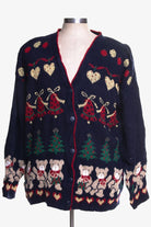 Blue Ugly Christmas Cardigan 41646