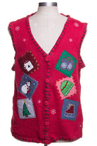 Red Ugly Christmas Vest 41704