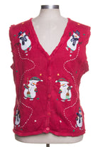 Red Ugly Christmas Vest 41723