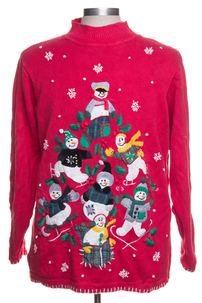 Red Ugly Christmas Pullover 41726