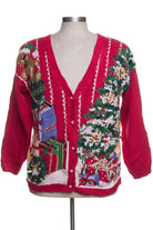Red Ugly Christmas Cardigan 41737
