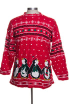 Red Ugly Christmas Pullover 41741