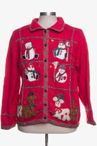 Red Ugly Christmas Cardigan 41747