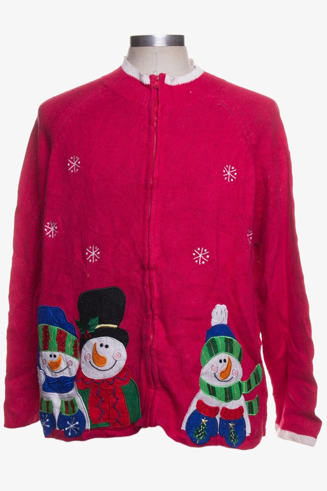 Red Ugly Christmas Cardigan 41749