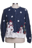 Blue Ugly Christmas Cardigan 41766