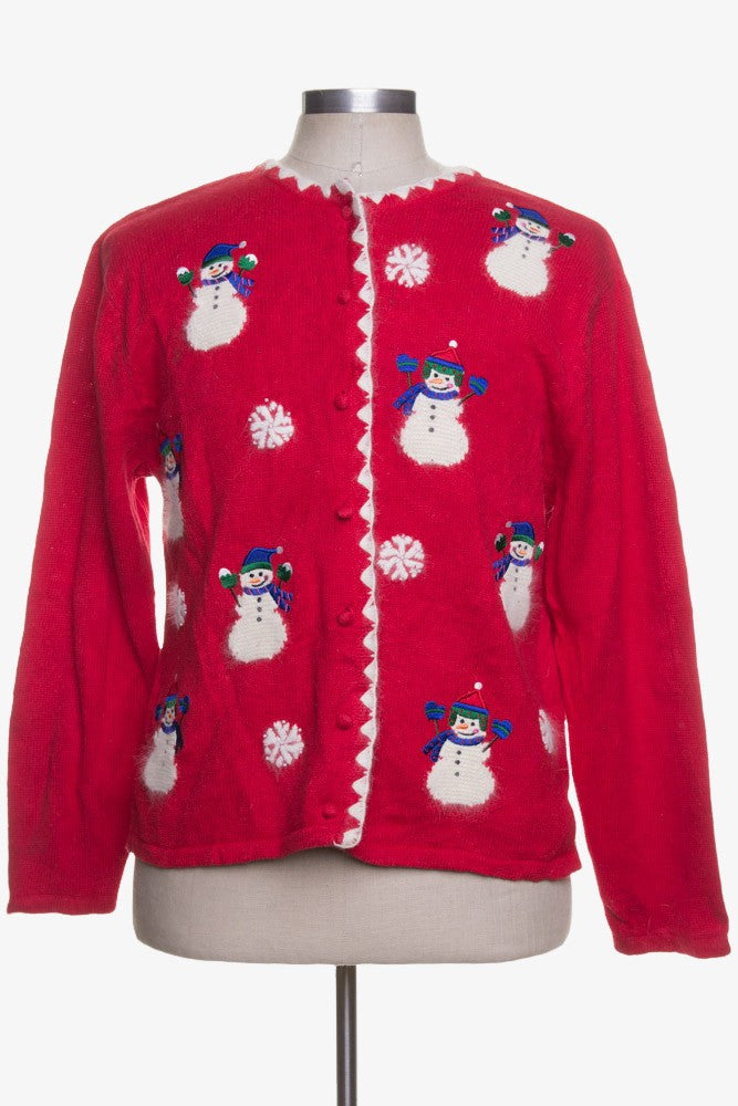 Red Ugly Christmas Cardigan 41776