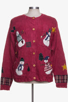 Red Ugly Christmas Cardigan 41801