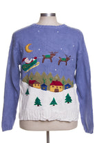 Blue Ugly Christmas Pullover 41871