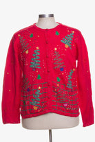 Red Ugly Christmas Cardigan 41895