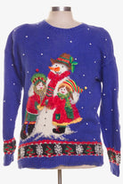 Blue Ugly Christmas Pullover 41914