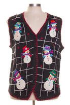 Black Ugly Christmas Vest 41919