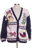 Blue Ugly Christmas Cardigan 41976