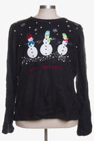 Black Ugly Christmas Pullover 41984