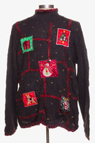 Black Ugly Christmas Pullover 41997