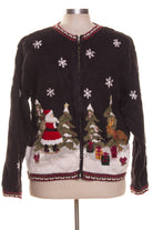 Black Ugly Christmas Cardigan 42041