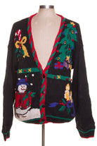 Black Ugly Christmas Cardigan 42153