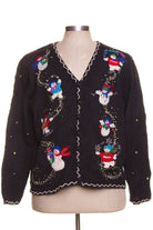 Black Ugly Christmas Cardigan 42157