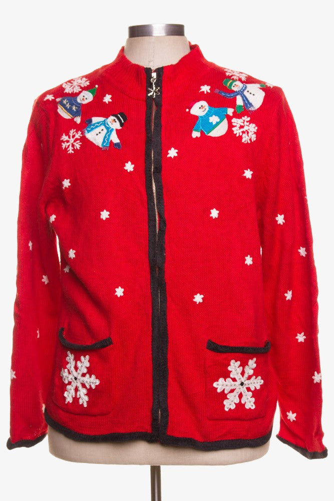 Red Ugly Christmas Cardigan 42172
