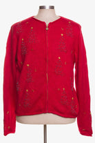 Red Ugly Christmas Cardigan 42186