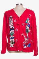 Red Ugly Christmas Cardigan 42190