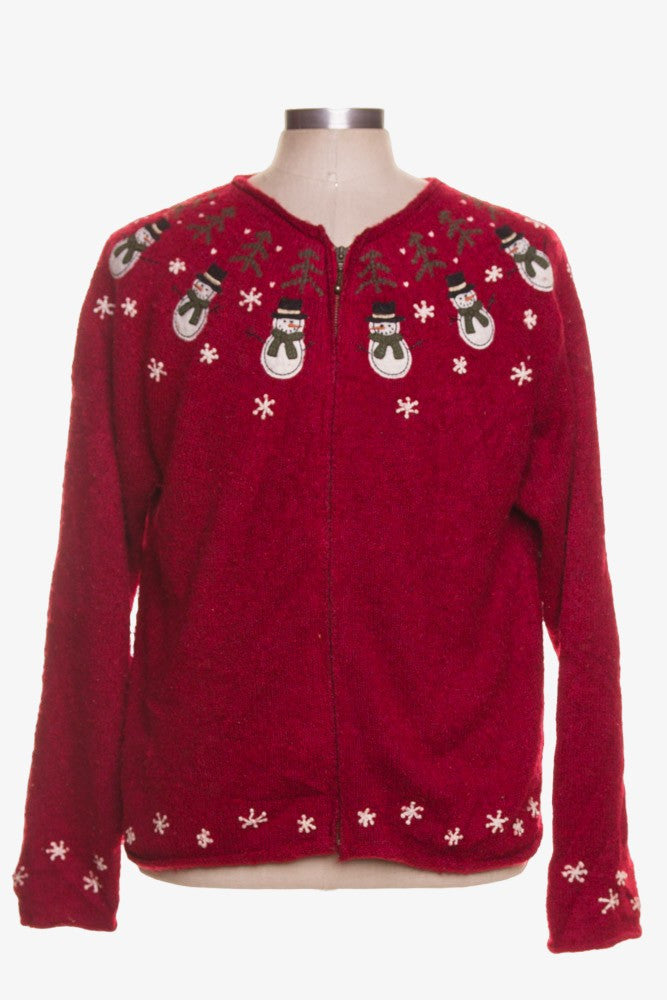Red Ugly Christmas Cardigan 42206