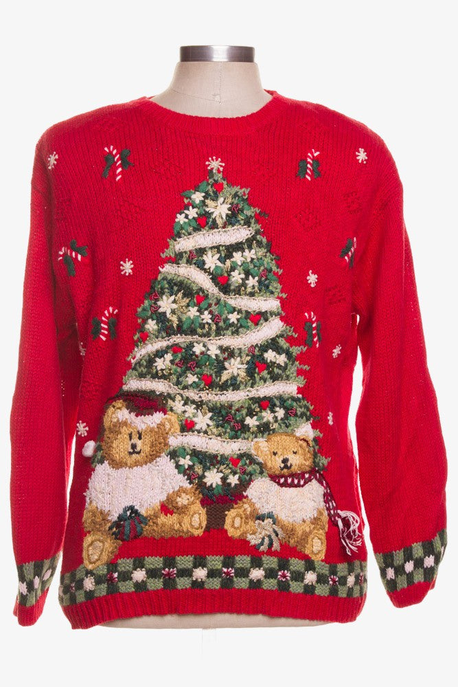 Red Ugly Christmas Pullover 42212