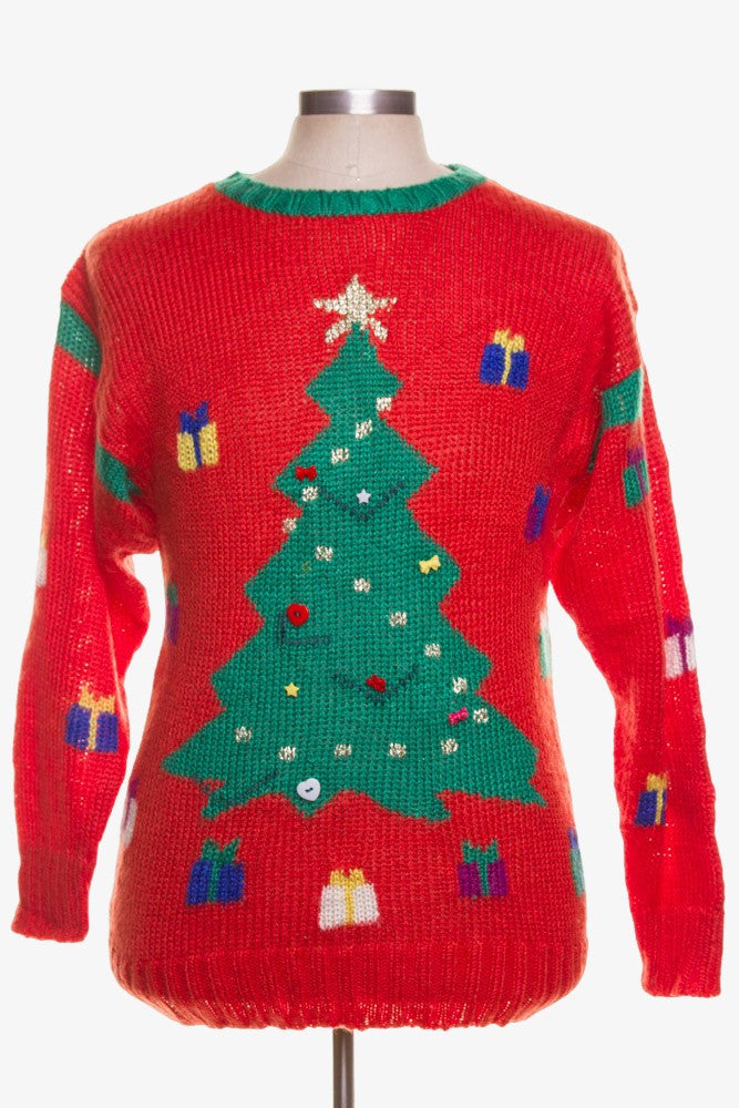 Red Ugly Christmas Pullover 42213