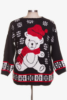 Black Ugly Christmas Pullover 42217