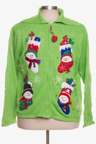 Green Ugly Christmas Cardigan 42219