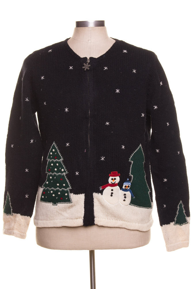 Black Ugly Christmas Cardigan 42267
