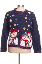 Blue Ugly Christmas Cardigan 42284