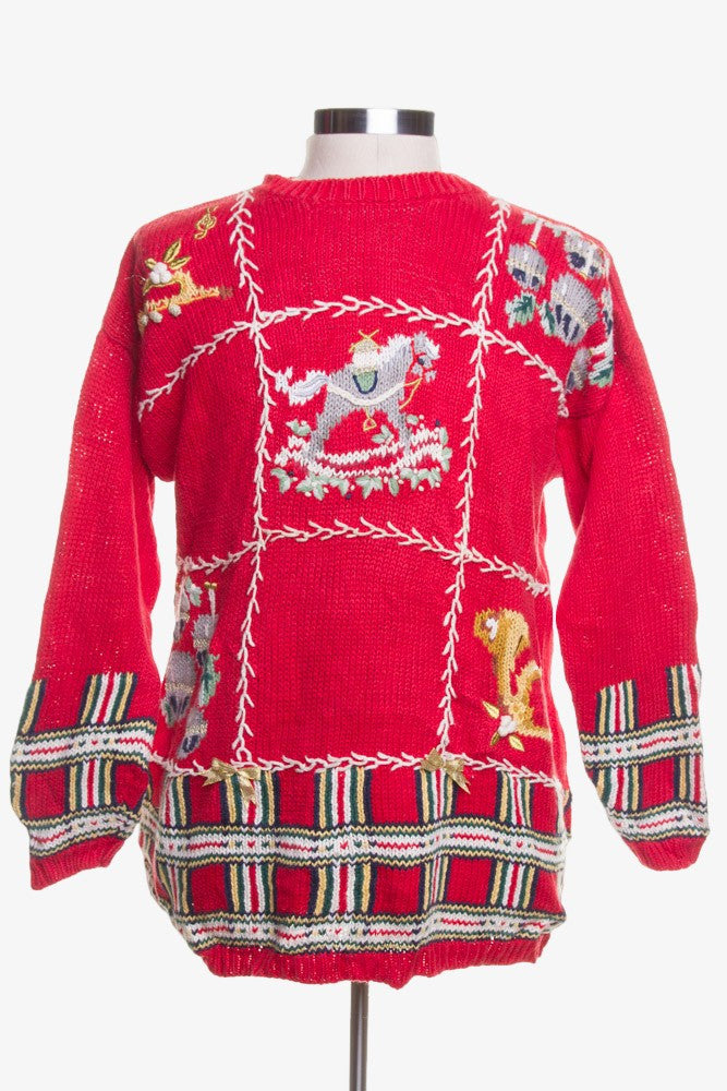 Red Ugly Christmas Pullover 42328