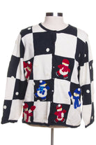Black Ugly Christmas Cardigan 42329