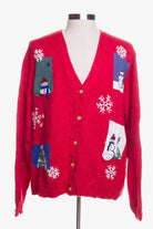 Red Ugly Christmas Cardigan 42336
