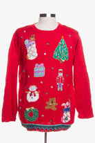 Red Ugly Christmas Pullover 42345